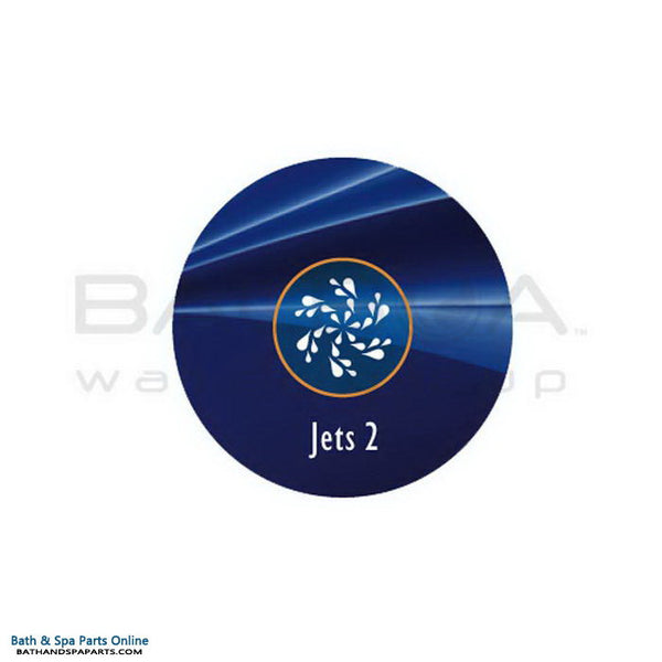 Balboa 1-Button AX10 Topside Panel Overlay [Jets2] (40106)