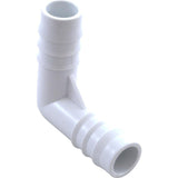 Waterway 90 Degree Barbed Elbow [Ell] Coupling [3/4" Ribbed Barb x 3/4" Ribbed Barb] (411-3700)