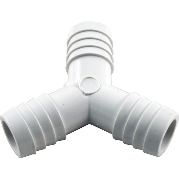 Waterway 3/4" Ribbed Barb Adapter Wye (413-1860)