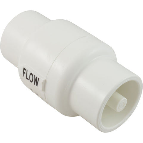 Flo Control Spring Check Valve [1-1/2" Slip x 2" Spigot] [2 lb.] [Water] [CR] (1052C20)