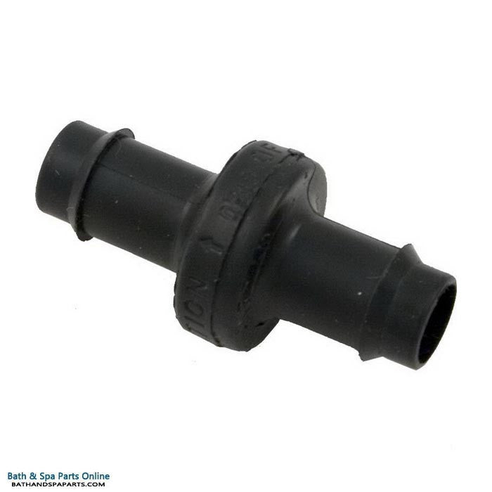 Waterway Ozonator Check Valve [3/8" Barb x 3/8" Barb] (872-0027)