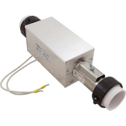 Hydro Quip Heater, FloThru, CalSpa XL Repl, 15"x2", 230v , 5.5kW, w/Box