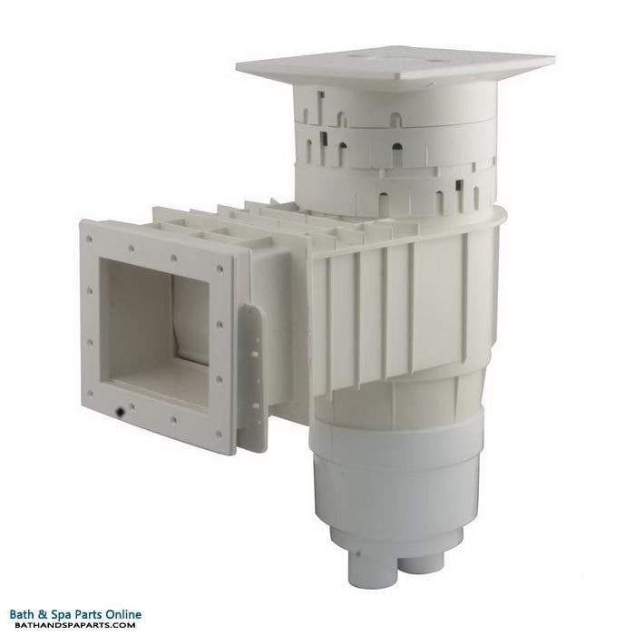 Waterway Fiberglass In-Ground Complete Skimmer [1-1/2" Slip] [White] (540-8630)