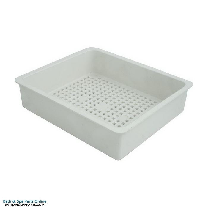 Waterway OEM 50 Sq. Ft. Spa Skim Filter Skimmer Basket [White] (519-9050)