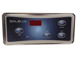 Balboa Generic VL404/Duplex Digital LED Spa Topside Panel [1 Jet Button, Blower, Lite] (51223)