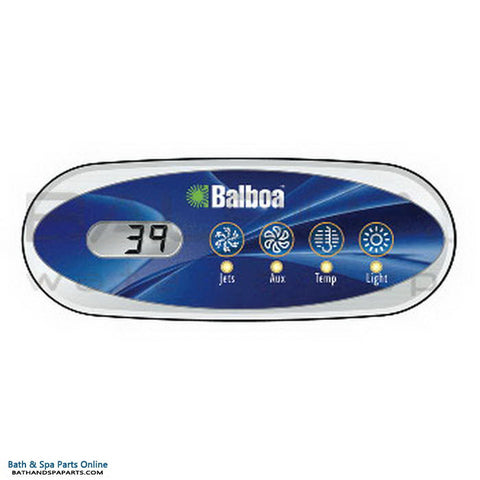 Balboa ML200 E4 Spa Topside Panel [4-Button] (52685)