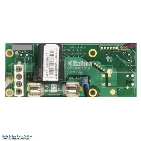 Balboa Circuit Board - Ext. Relay Us W/30Amp (53681)