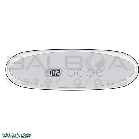 Balboa MVP260 Spa Topside Panel [Clear] [No Overlay] (53999)