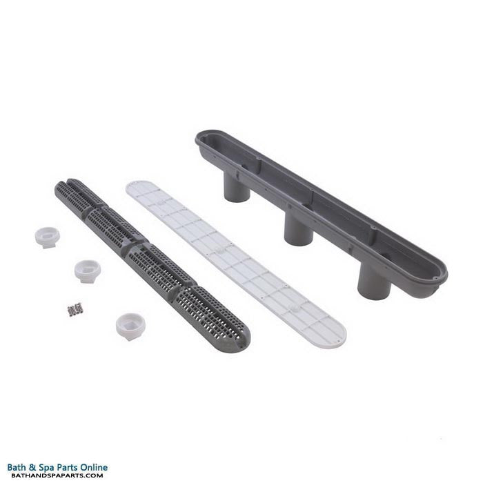 Waterway 32" Gunite/Concrete Ultra Strip/Channel Drain [2-1/2" Spigot] [Gray] (640-1327 V)