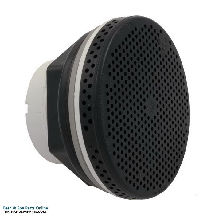 Waterway Lo Pro Suction Assembly W/Hex Nut [2-3/8" HS] [Black] (640-4251)