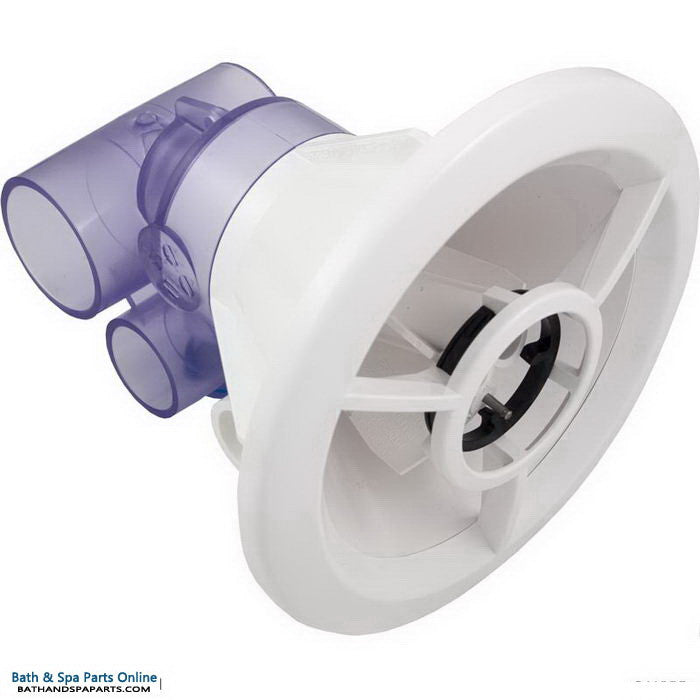 Balboa Therassage 1 1/2" x 1" Complete Jet Assembly [White] (16-5550WHT)