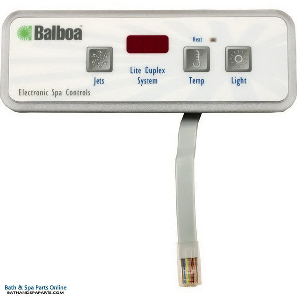Balboa E4 VL403 Lite Duplex Digital Spa Topside Panel [3-Button] (54105)