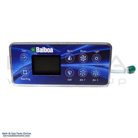 Balboa Generic VL801D/M2/M3 Series Deluxe Digital Spa Topside Panel [2 Pump and Blower Lite] (54108)