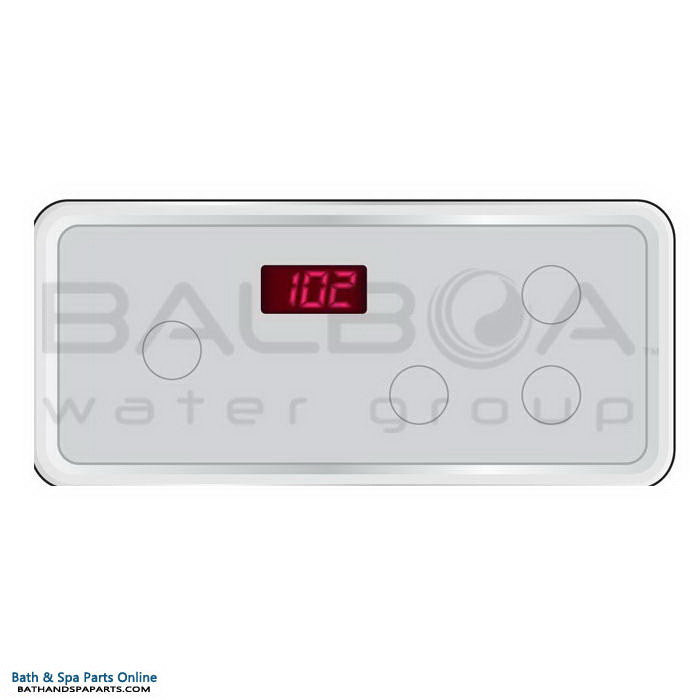 Balboa VL404 E5 Digital Duplex Spa Topside Panel [No Overlay] (54145)