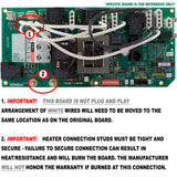 Balboa Circuit Board - VS500Z (54369-03) instructions