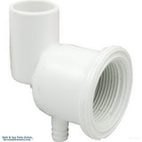 Balboa Luxury Micro Jet Body [3/8" Barb x 3/4" Slip] [White] (47470700)