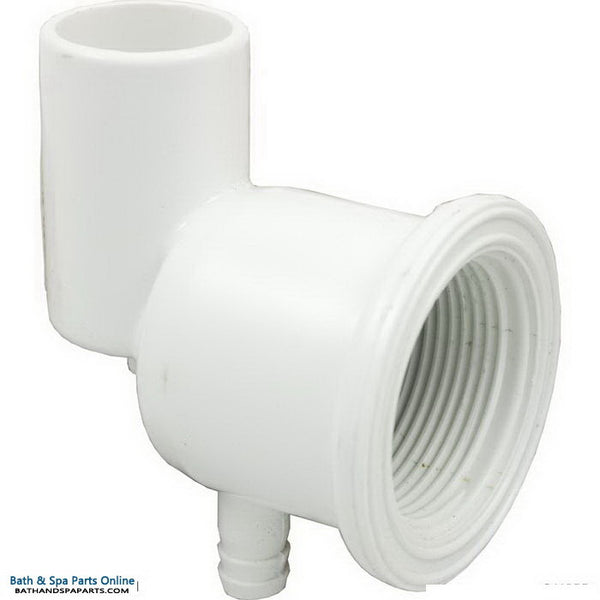 Balboa Luxury Micro Jet Body [3/8" Barb x 3/4" Slip] [White] (47470700)