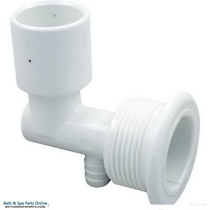 Balboa Euro Cyclone Jet Body With Check Valve [3/8" Barb x 3/4" Slip] (90015100)