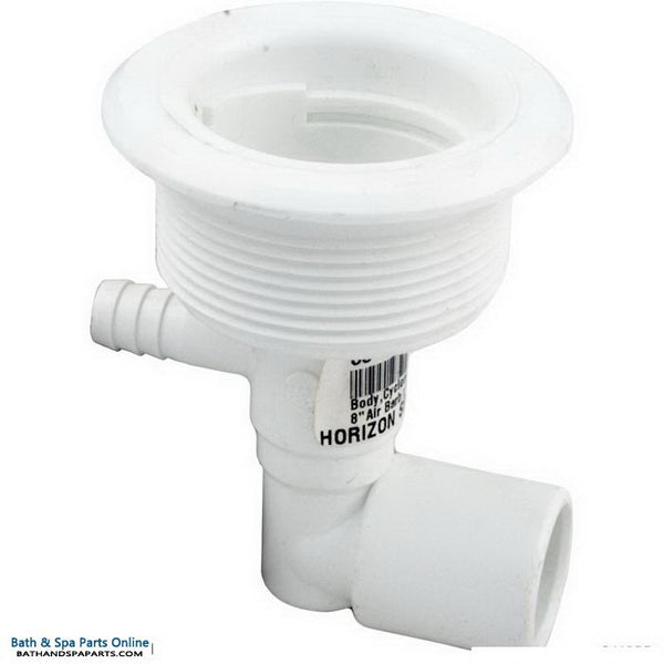 Balboa Micro Cyclone Jet Body [3/8" Barb x 1/2" Slip] [White] (9567WT)