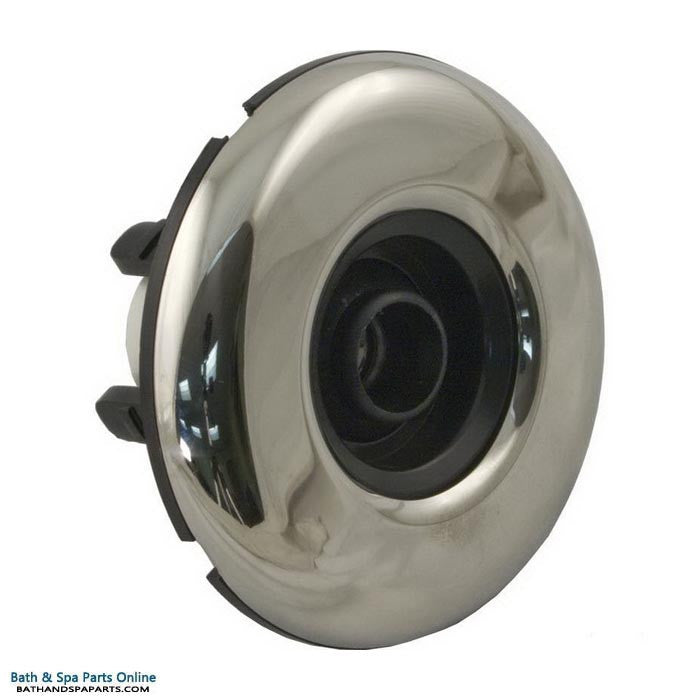 Waterway Adjustable Mini Jet Internal [3" FD] [Dir] [Large Face] [Smth] [SS/Black] (224-3161)
