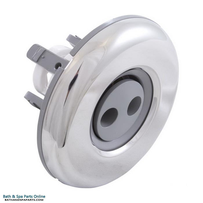 Waterway Adjustable Mini Jet Internal [3" FD] [Whirly] [Large Face] [Smth] [SS/Gray] (224-3177)