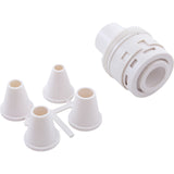 Waterway Standard Poly Jet Caged Style Nozzle [Whirlpool] [Dir] [White] (210-9790)