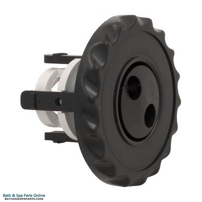 Waterway Adjustable Mini Jet Internal [2-9/16" FD] [Twin Roto] [Deluxe] [Scal] [Black] (224-1041)