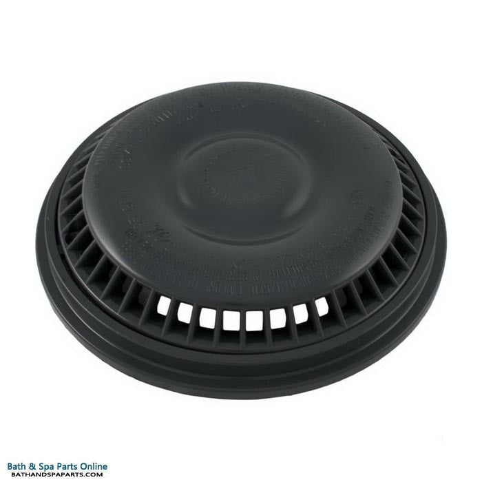 Waterway 8" Anti Vortex Main Drain Grate/Cover & Frame [Round] [Dark Grey] [VGB 2008] (640-2319-DKGV)