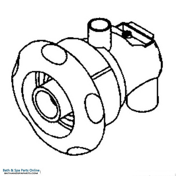 Waterway 32" Gunite/Concrete Ultra Strip Drain Pool Grate & Frame [w/Collar] [White] (640-2300)