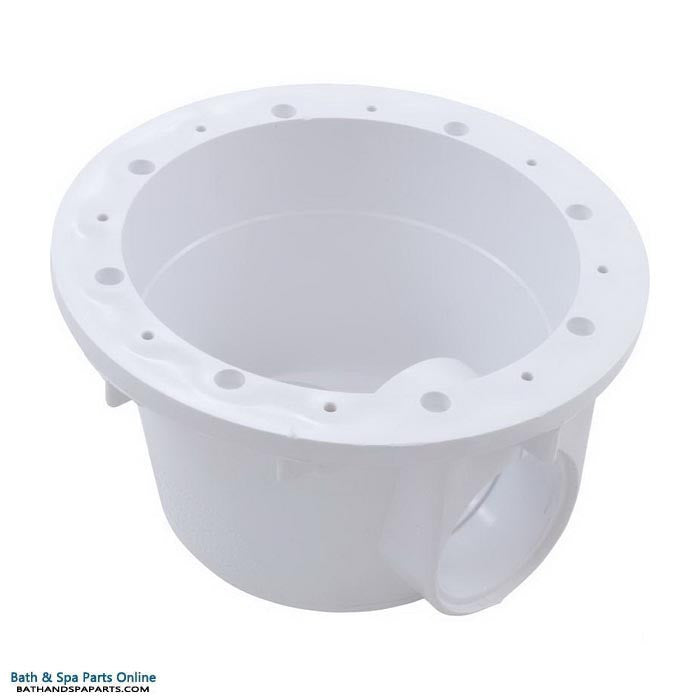 Waterway 8" Round Vinyl Main Drain Sump Body [2" Slip] (672-2520)