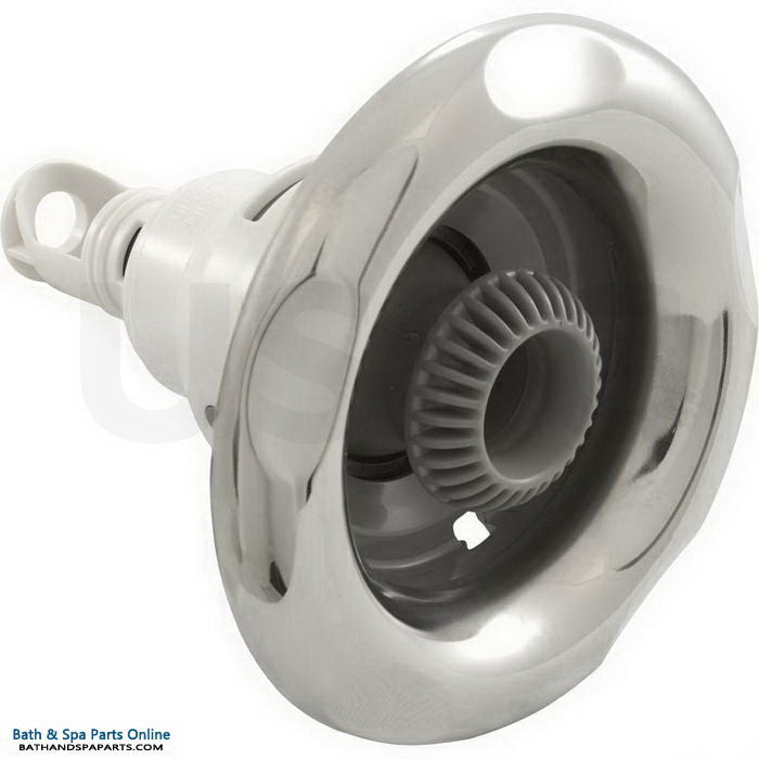 Waterway Power Storm Threaded Jet Internal [Dir] [Textured Scalloped] [SS/Grey] (229-5617S)