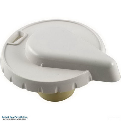 Balboa 1" Slimline Tear Drop Air Control Handle Assembly [White] (50-2339WHT)