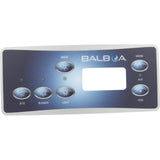 Balboa 6-Button Serial Standard Topside Panel Overlay (10328)