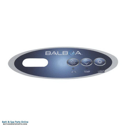 Balboa 3-Button E3 Mini Value Topside Panel Overlay (11219)