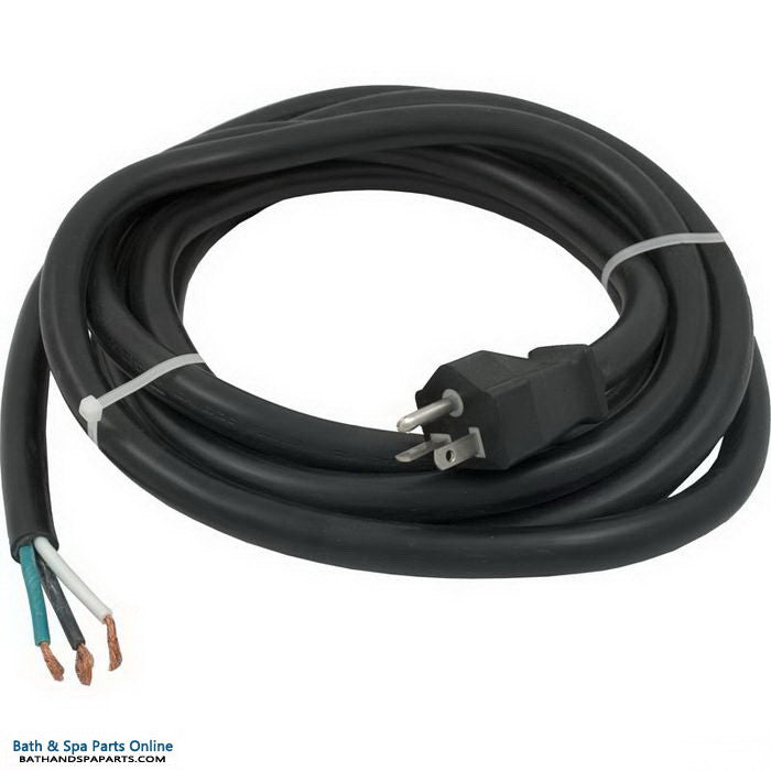 Hydro-Quip 15' Power Cord [20Amp] [18/3 Wire] [AWG] (30-0001)