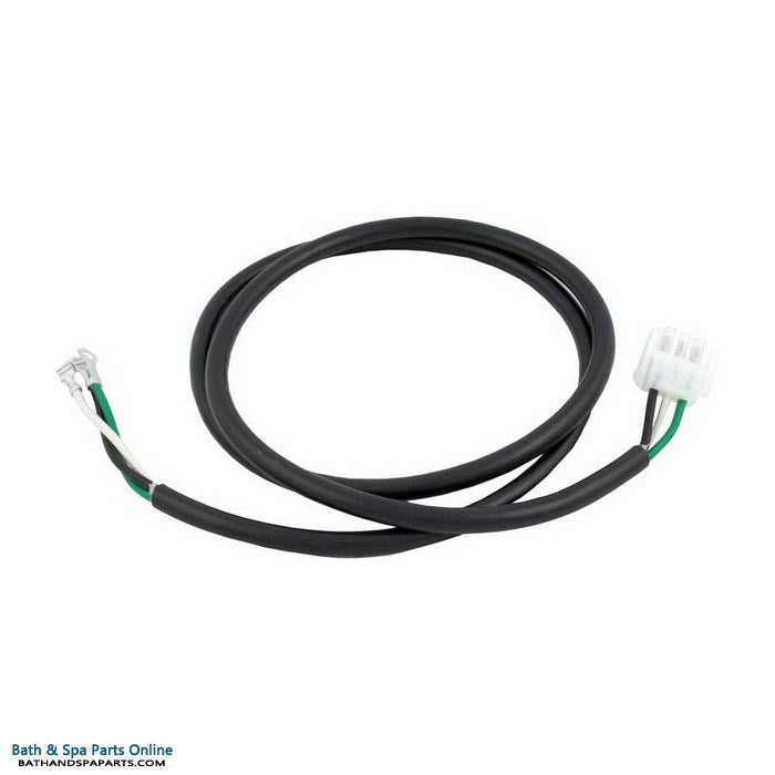Hydro-Quip Accessory Cord [14/3 Wire x 50] [White] [AMP-3] [Male(G,B,W)] (30-1002A)