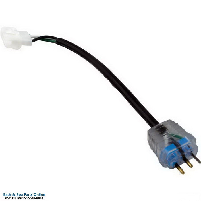 Hydro-Quip 6" Universal Circulation Pump Adapter Cord [Blue] [18/3 Wire] [120/240V] [10 Amp] [Lit Molded/AMP] (30-1210-L6)