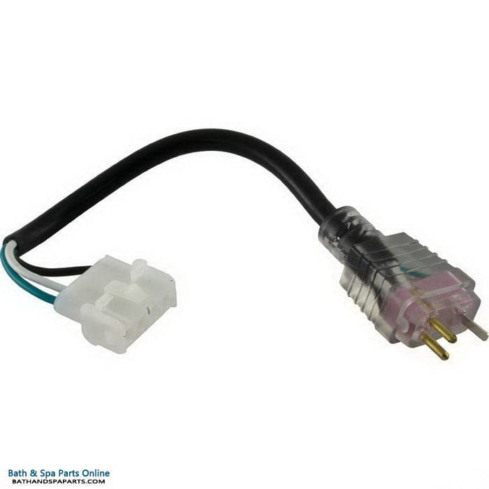 Hydro-Quip 6" Accessory Adapter Cord [Light Violet] [120/240V] [15 Amp] [Lit Molded/AMP] (30-1190-L6)