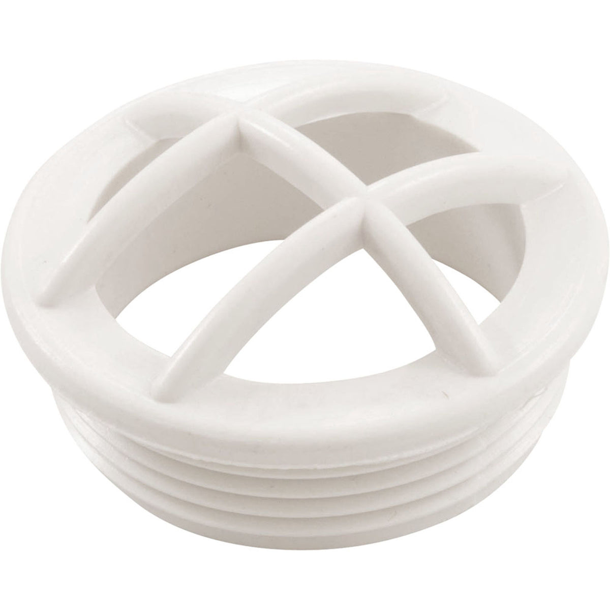 Waterway Grate Insert Suction Wall Fitting [1 1/2" MPT] [White] (602-3160)