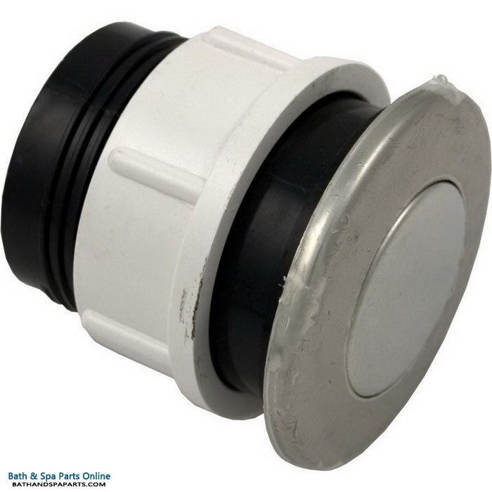 Waterway Flush Air Button [1-1/2" HS x 2" FD] [Chrome] (650-3101)