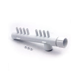 Waterway 8-Port Manifold [1" Slip x 1" Spigot x 1" Spigot x (8) 3/8" Barb W/4 Plugs] (672-4370)