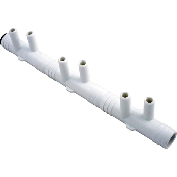 Waterway 6-Port Manifold [3/4" Barb x 3/8" (6) Smooth Barb] (672-7190)