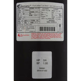 AOS Century 0.75 HP [9.4A] [48Y/TB] Spa Motor (BN24V1)