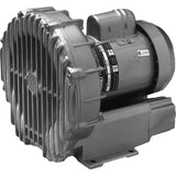 Commercial Blower, Gast, 1.5hp, 115v/230v, Single Phase