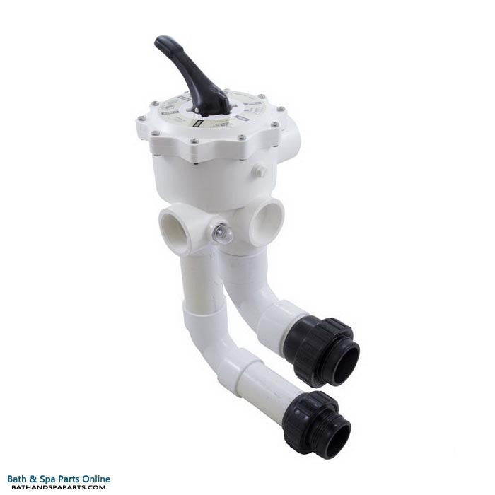 Waterway Side Mount Multiport Valve W/Unions [UltraClean Pro] [2" FPT] (WVD001UCP)